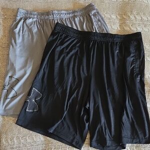 Under Armour Men's Loose fit Heatgear Performance Shorts - 2 Pair